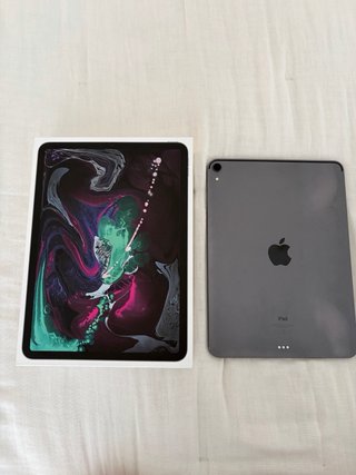 iPad Pro 11” 256 GB Wi‑Fi — con teclado y fundas