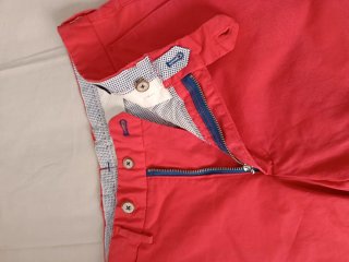 Bermudas hombre salmón