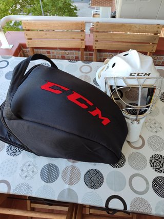 MASCARA CCM AXIS PRO SENIOR NCCE, TALLA XL blanca