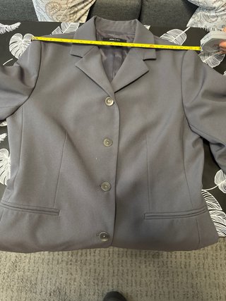Traje Zara Basic Gris Talla 42 Y pantalón talla 40