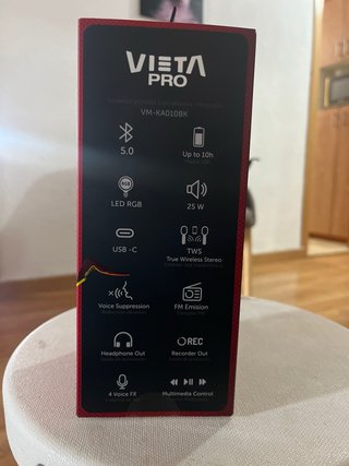Micrófono Karaoke Vieta Pro La Voz