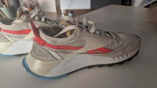 Zapatillas Reebok Classic Beige/Rojo Talla 36.5