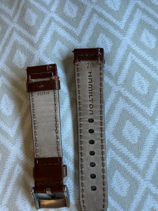 Correa Piel Original Hamilton Khaki Field Auto 38m