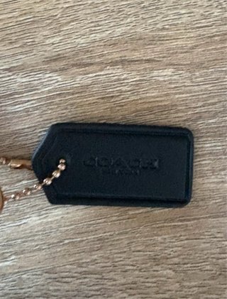 Bolso Coach Marrón y Dorado