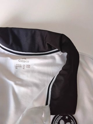 Polo Crivit XL blanco con escudo All Star