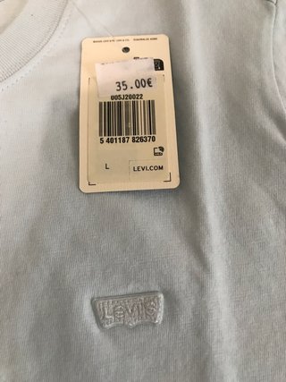 Camiseta Levi's Favorite Tee azul Talla L