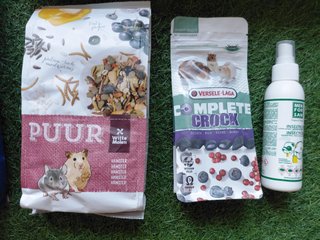 CUIDADOS HAMSTER / COBAYA / CONEJO: SET COMPLETO