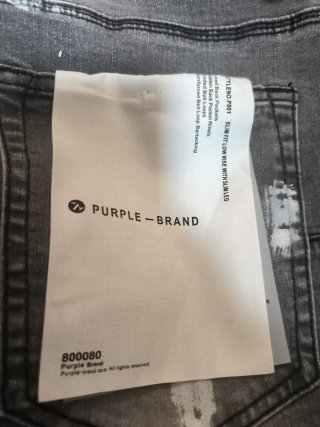Pantalón vaquero gris Purple