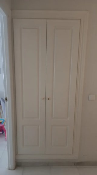 Puertas de armario blancas