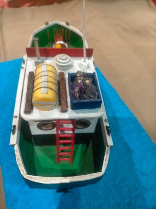 Maqueta Barco Pesquero Artesanal.