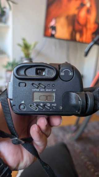 Canon Photura Caption Cámara Analógica 90s
