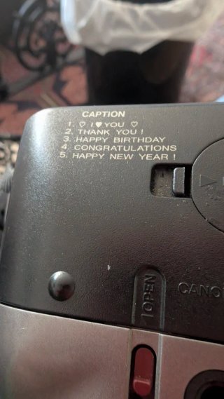 Canon Photura Caption Cámara Analógica 90s