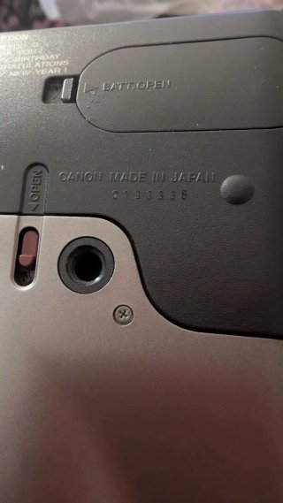 Canon Photura Caption Cámara Analógica 90s