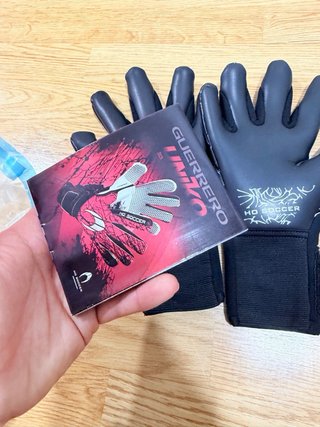 Guantes Portero HO Soccer Eskualo Blackout