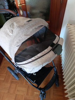 Cochecito de bebé Kinderkraft gris (coche y silla)
