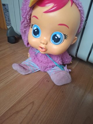Muñeco Bebé Llorón Rosa