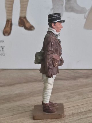 Figura Plomo Capitán Tanque Francés Ed. Del Prado