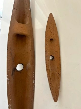 Juego 2 Máscaras Africanas Cerámica