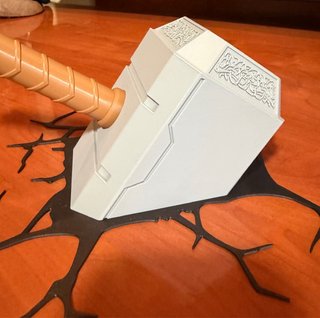 Martillo de Thor efecto 3D