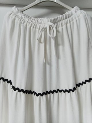 Conjunto Falda y Top Blanco