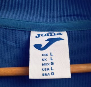 Sudadera Joma azul fina.