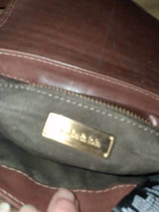 Bolso Bimba y Lola Marrón Tejido