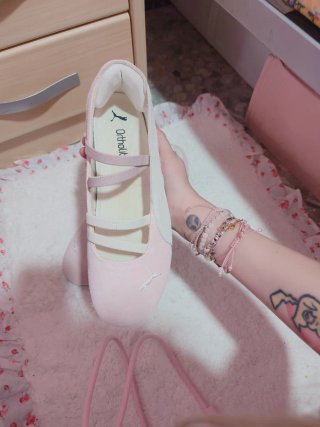 Bailarinas Puma Speedcat Ortholite Rosa/Beige