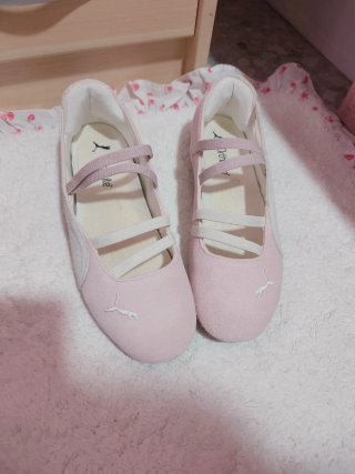Bailarinas Puma Speedcat Ortholite Rosa/Beige