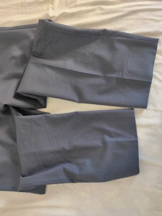 Traje Milano Raya Azul