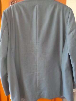 Traje Milano Raya Azul