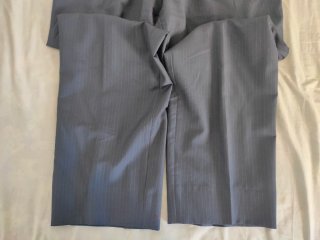 Traje Milano Raya Azul