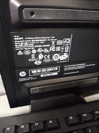 Mini PC HP EliteDesk 800 G2 Negro