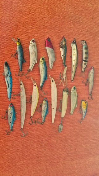 Lotes de señuelos de pesca