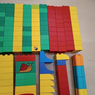 Lote 236 piezas Lego Duplo Original