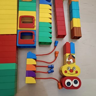 Lote 236 piezas Lego Duplo Original