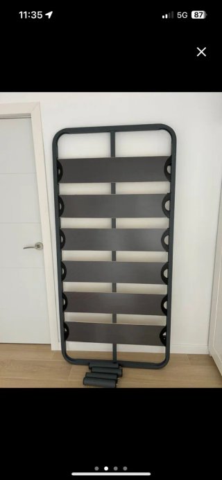 Somier 90x190 cm Reforzado con 6 Patas