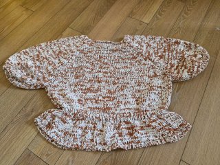 Jersey de verano Zara peplum talla L