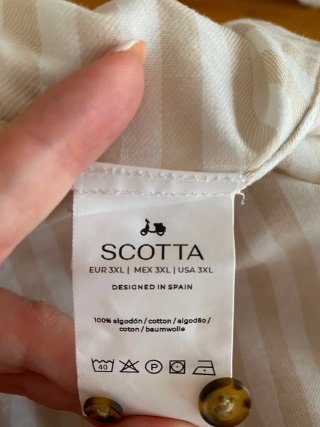 Camisa SCOTTA Rayas Talla 3XL