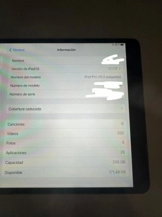 iPad Pro 10.5 256GB Gris Espacial + funda Logitech