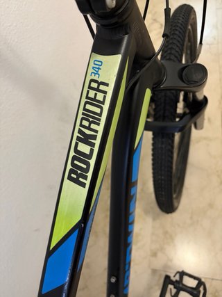 Bicicleta Btwin Rockrider MTB Negra talla L/XL