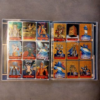 I Cavalieri dello Zodiaco Lamincards Serie Oro
