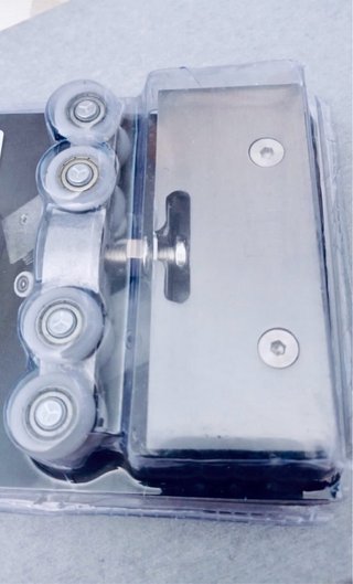 Rueda Puerta Corredera Cristal Resistente