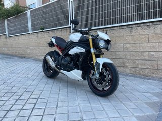 Triumph Speed Triple R 1050 ABS Blanca