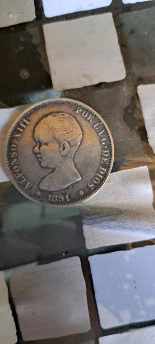 Moneda 2 Pesetas Plata España
