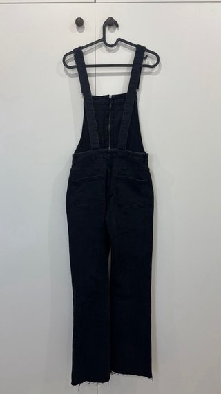 Peto vaquero negro Zara