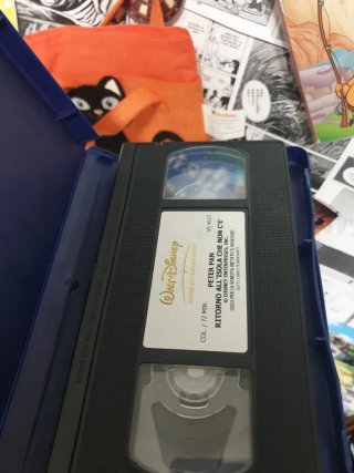 VHS Peter Pan Ritorno all'isola che non c'è