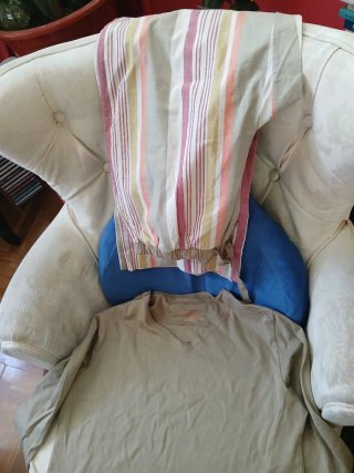 Pijama multicolor de algodón 100%