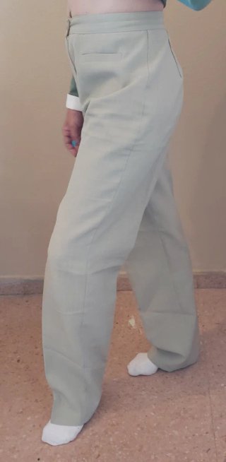 Pantalones verdes de vestir