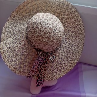 Sombrero de playa mujer