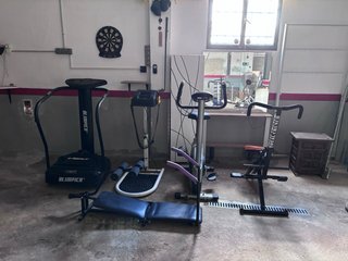 Lote aparatos gimnasio doméstico